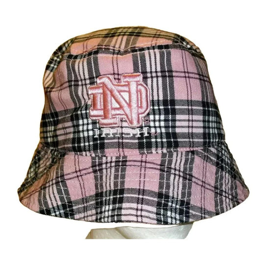 Notre Dame Irish Womens Pink Bucket hat cap One size Fits All New Ncaa