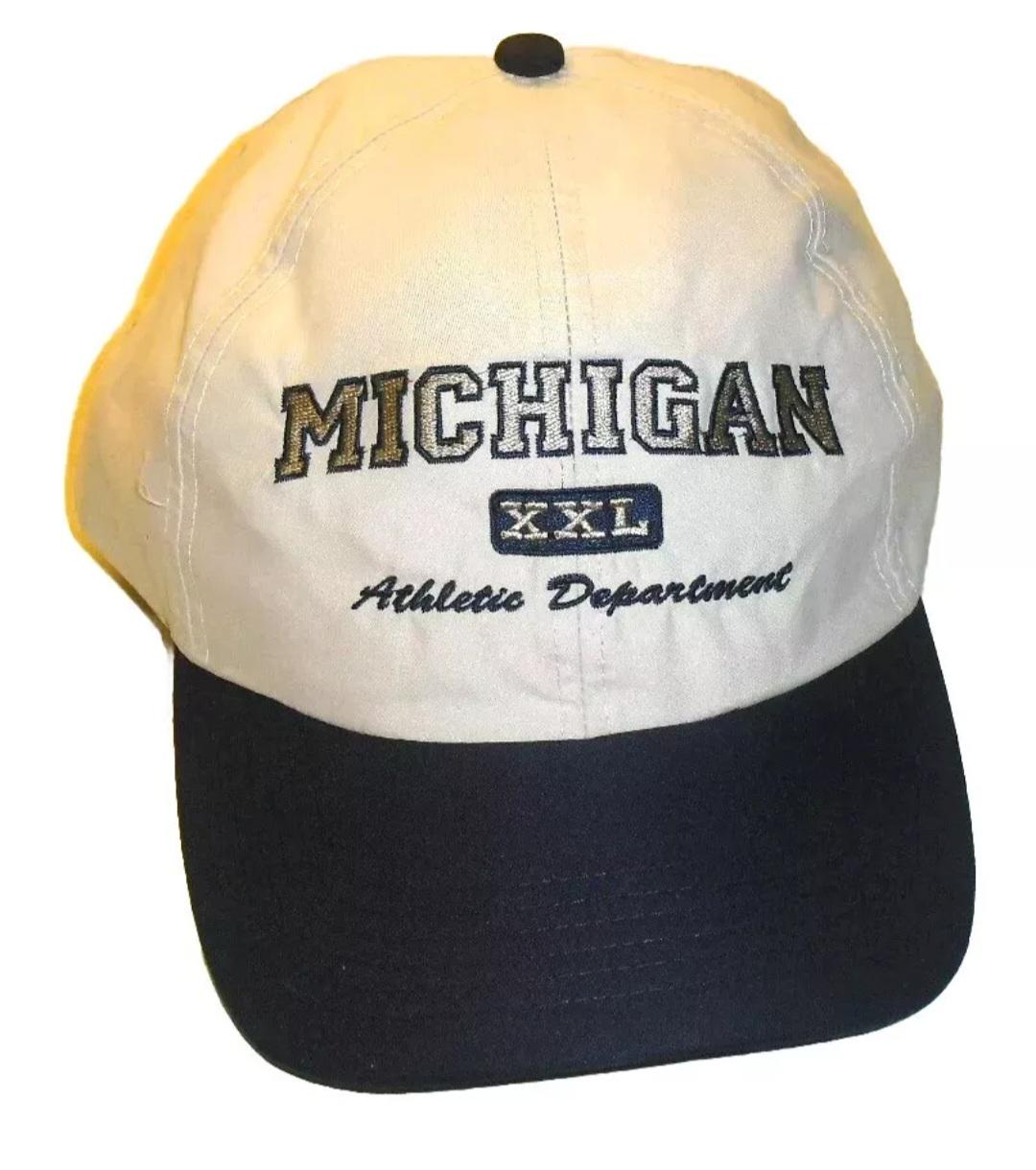 Michigan Wolverines Athletic Department Mens Lightweight Snapback hat Cap New