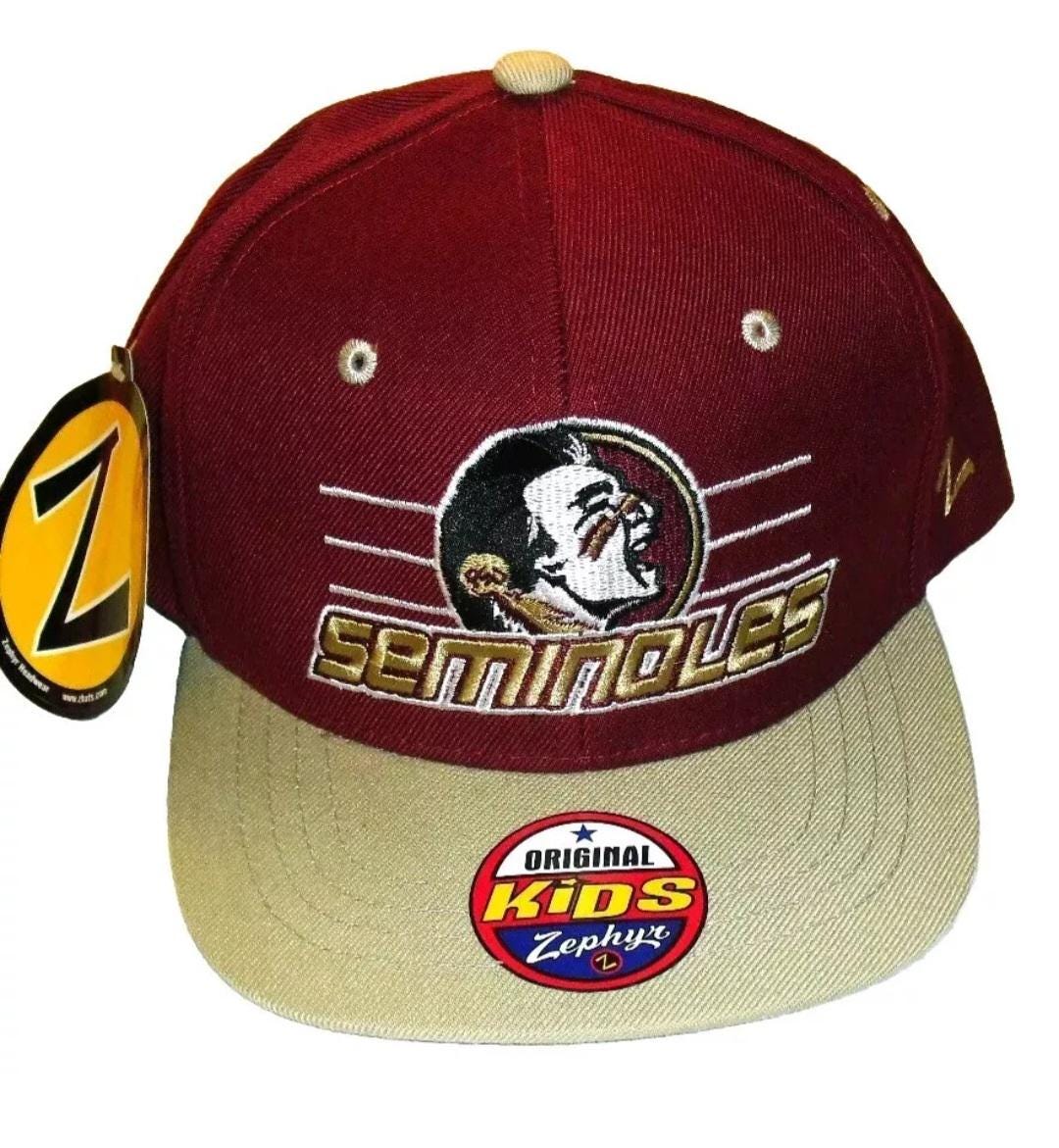 Florida State Seminoles Kids Youth Boys Zephyr Snapback hat New Ncaa