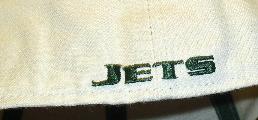 New York Jets Vintage 90s Twins Enterprise Fitted Hat sz. 7 1/8 New NFL