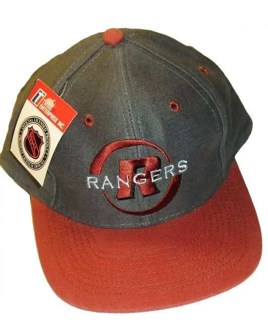 New York Rangers Vintage 90s Adjustable Strapback hat New NHL Hockey