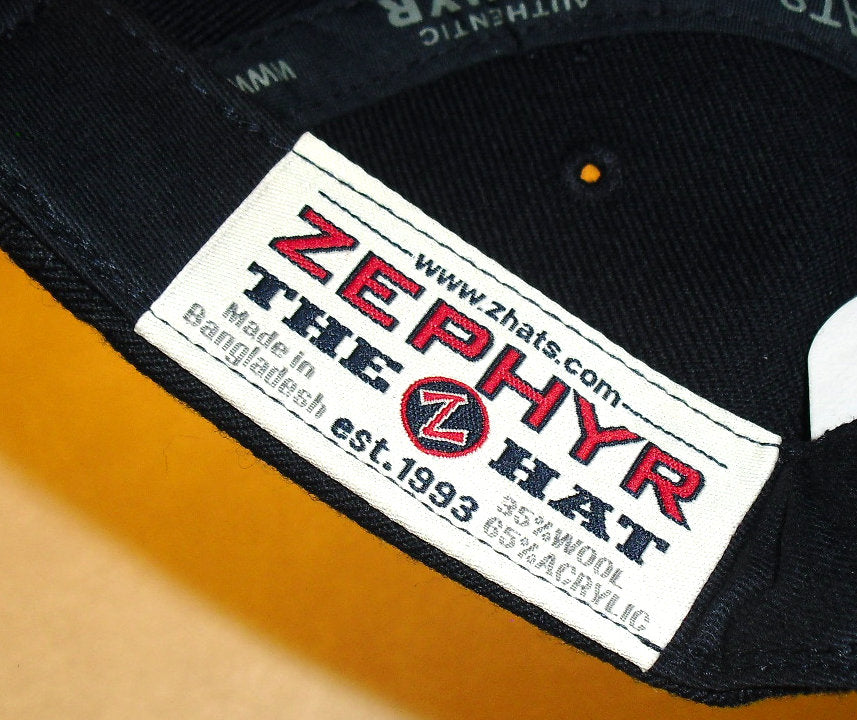 Notre Dame Irish Five 5 Panel Mens Zephyr Adjustable Strapback hat Leather Logo