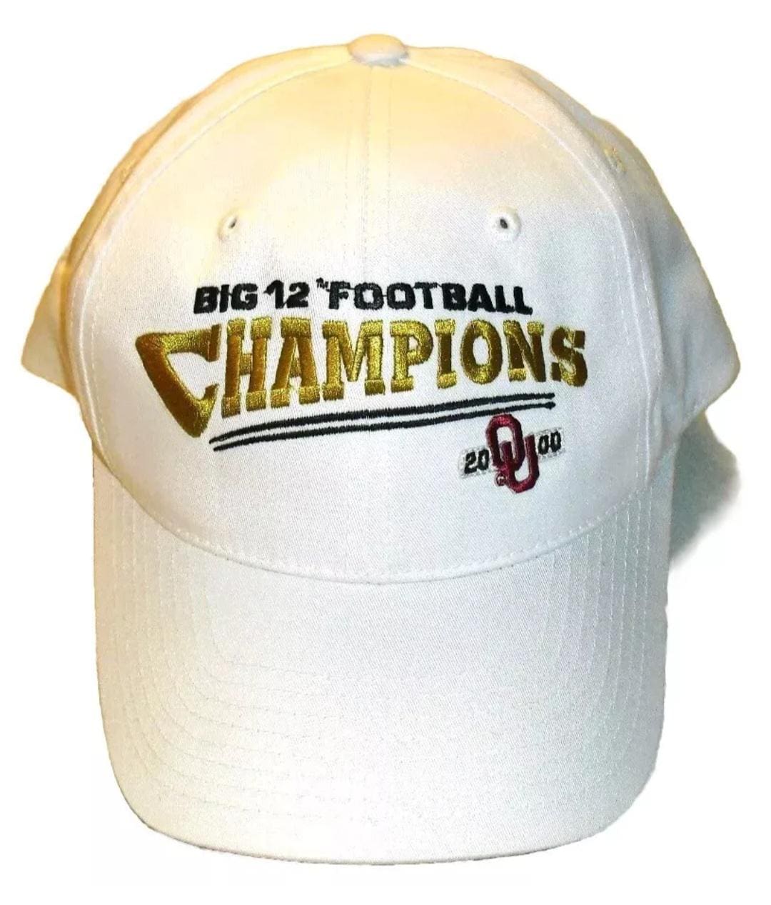 Oklahoma Sooners Vintage 2000 Big 12 Champions Champs Mens Snapback hat New Ncaa