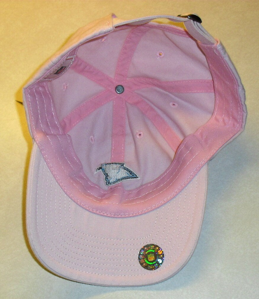 Carolina Panthers Womens Pink Adjustable Strapback hat New Nfl