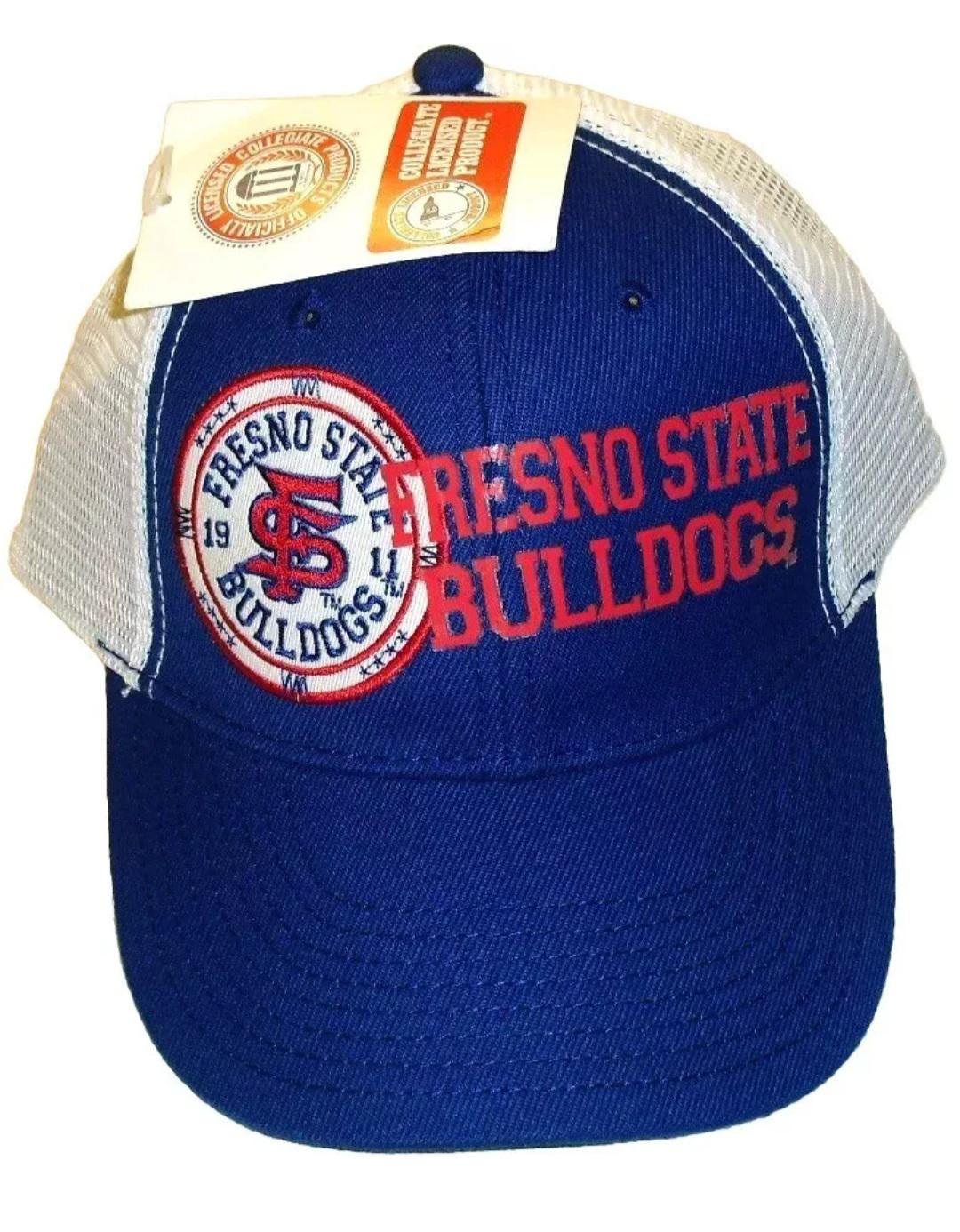 Fresno State Bulldogs American Needle Snapback hat Trucker Mesh Sides Back New