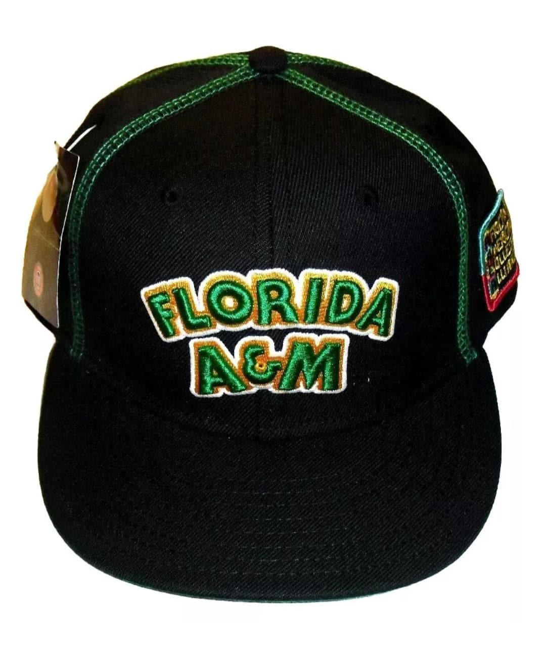 Florida A&M Rattlers University Vintage 90s Mens Fitted hat sz 7 1/4 New Ncaa