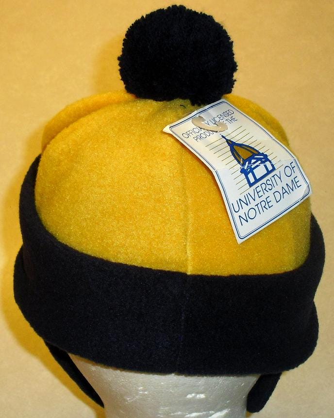 Notre Dame Fighting Irish Kids Youth Boys Beanie Winter Hat Cap New