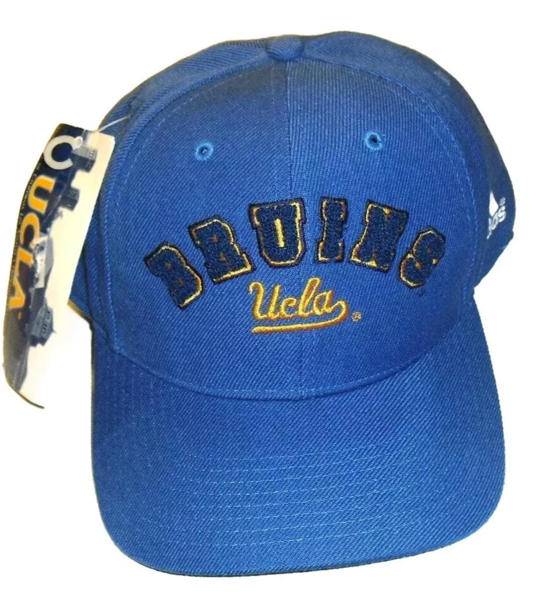 Ucla Bruins Mens Adidas Blue Fitted hat cap sz. 7 1/4 New Tags Ncaa