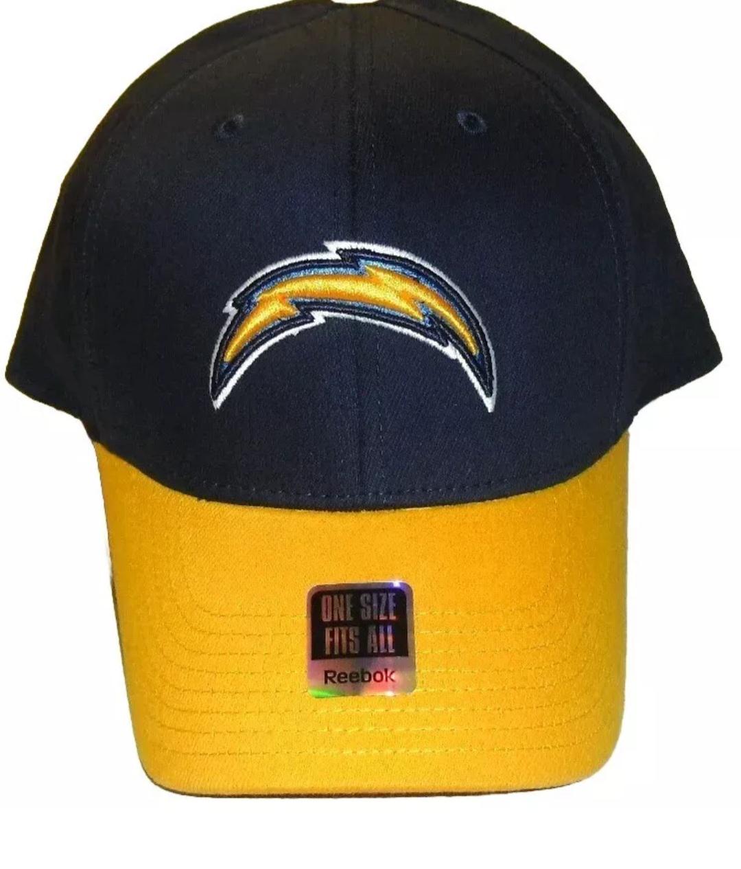 Los Angeles San Diego Chargers Mens Reebok Stretch Fit hat One Size Fits New NFL