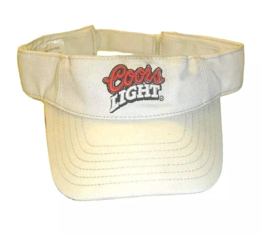 Coors Light Beer Mens Adult Visor hat cap New