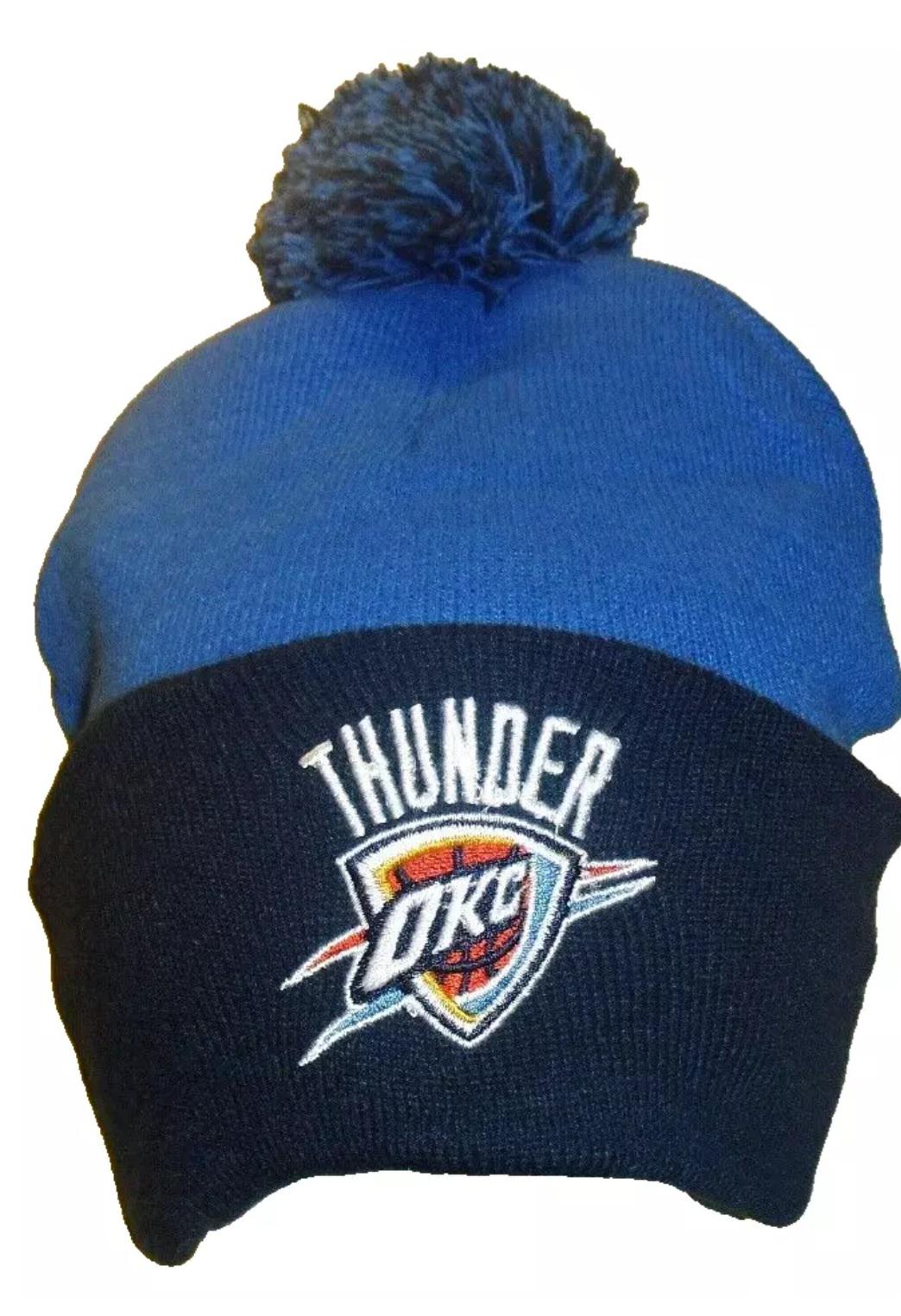 Oklahoma City Thunder Mens Beanie Winter Hat New Tags Nba