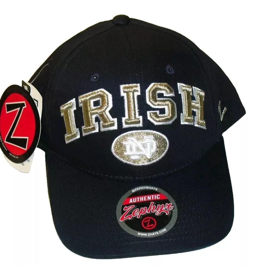 Notre Dame Irish University Zephyr Mens Snapback hat cap Ncaa New