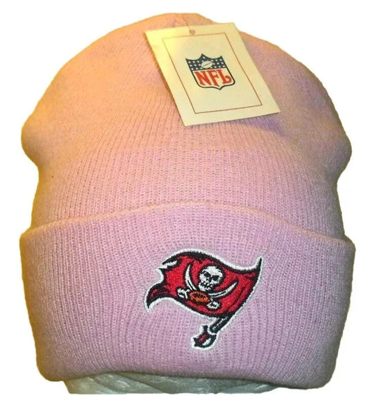 Tampa Bay Buccaneers Womens Pink Beanie Winter Hat New Nfl