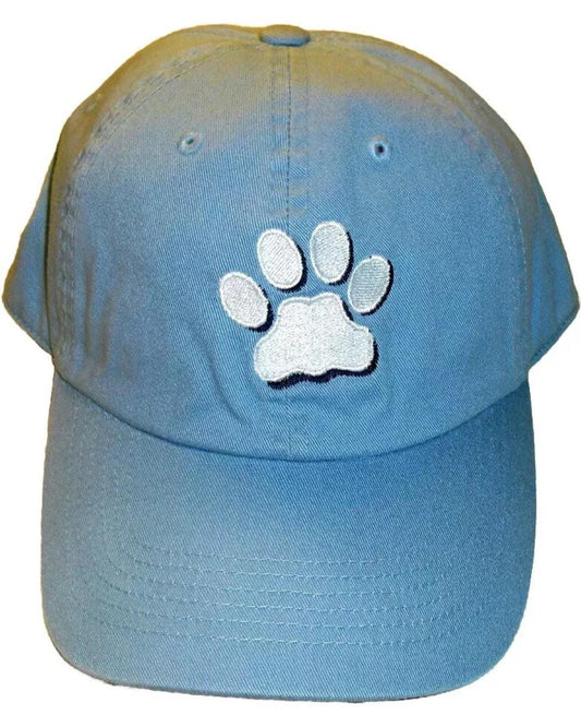 North Carolina Tar heels Paw print logo Adjustable Strapback Dad hat New