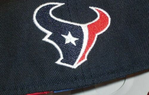 Houston Texans NFL Vintage Shield logo Reebok Fitted Hat sz. 8 New Nfl