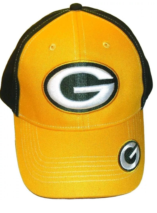 Green Bay Packers G Logo Mens Adjustable Strapback hat New Nfl Logo on Bill