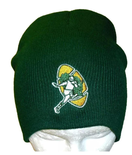 Green Bay Packers Mens Adult Vintage Throwback Logo Beanie Winter Hat New Nfl