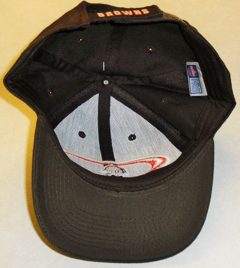 Cleveland Browns Vintage 90s Adjustable Strapback hat New with Tags Drew Pearson NFL