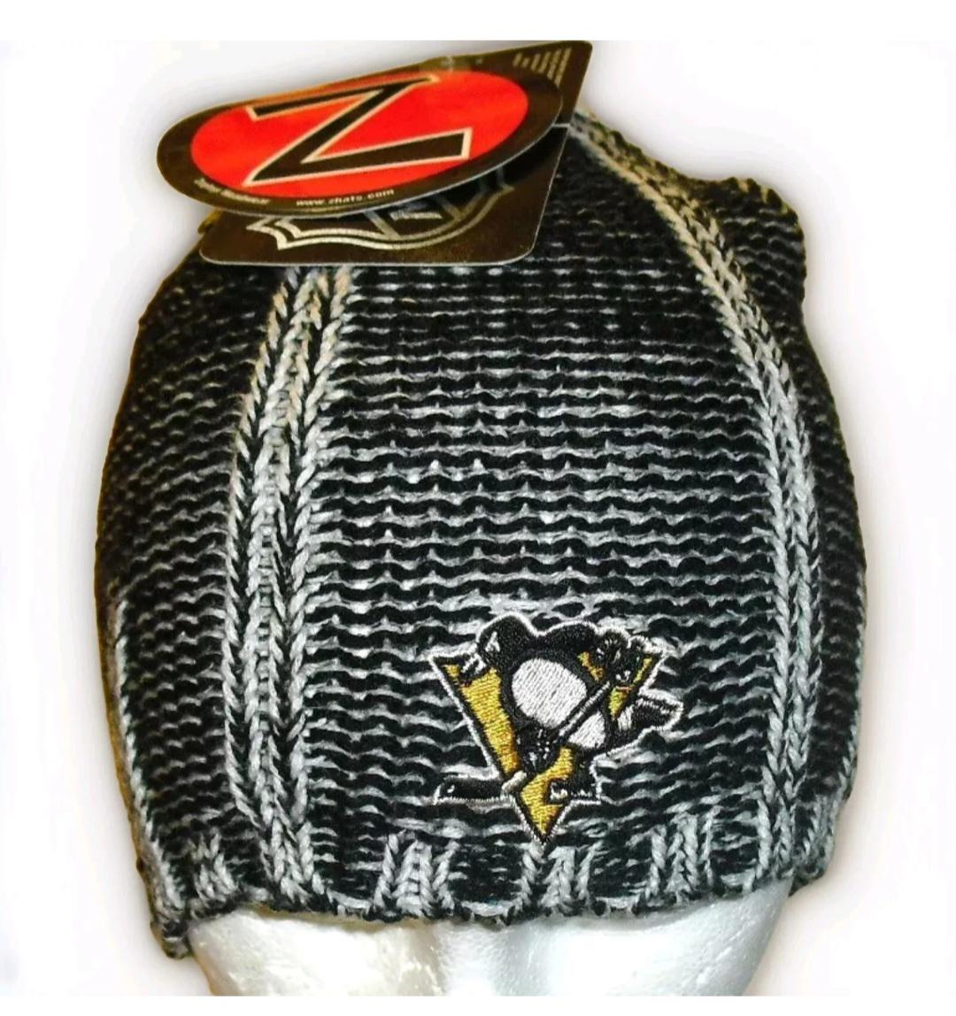 Pittsburgh Penguins Womens Zephyr Beanie Winter Hat Cap New Nhl Hockey