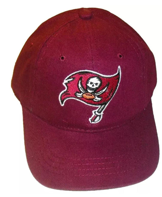 Tampa Bay Buccaneers Logo Athletic vintage 90s Burgundy strapback hat New Nfl Tom Brady