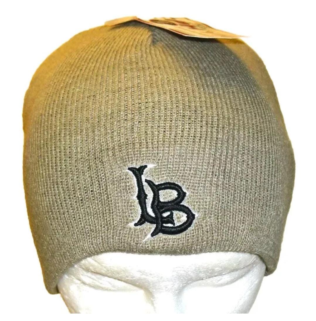 Long Beach State 49ers Mens Gold Beanie Winter Hat Cap New Ncaa