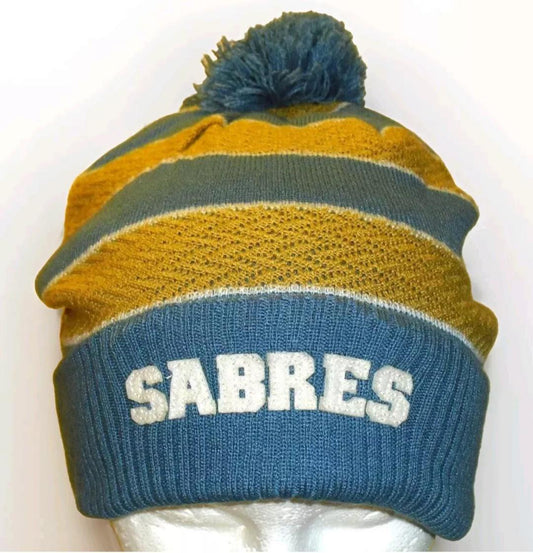 Buffalo Sabres Cuffed Reebok Mens Adult Cuffed Beanie Winter Hat New Nhl Hockey