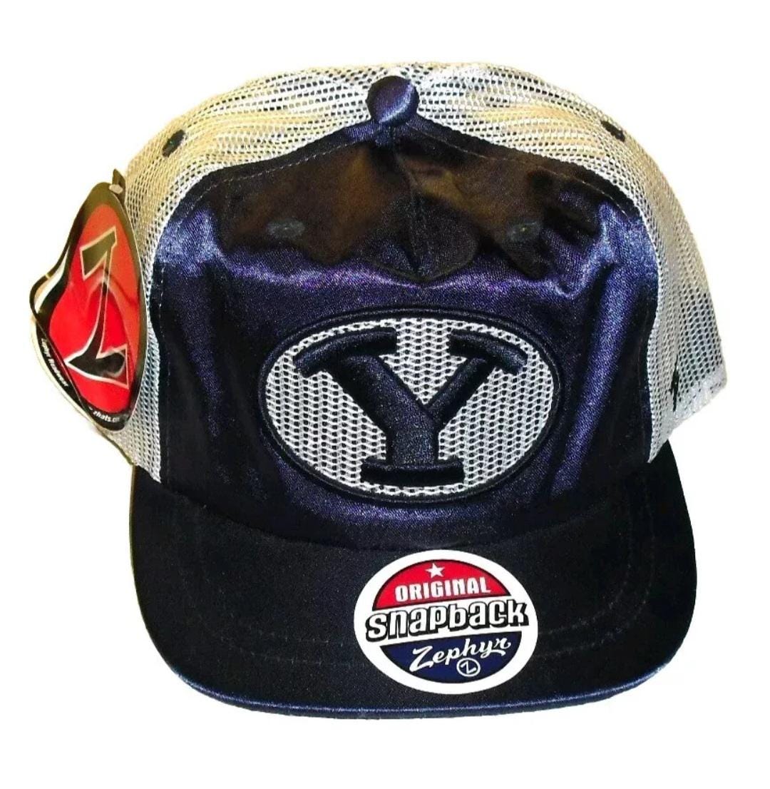 Byu Cougars Womens Zephyr Snapback hat Cap Trucker Mesh New Ncaa