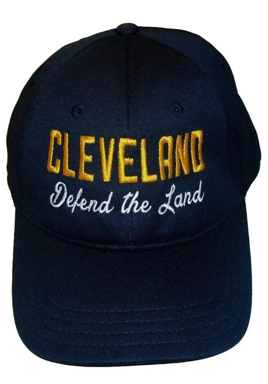 Cleveland Cavaliers Defend the Land Mens Adjustable Strapback hat New Nba