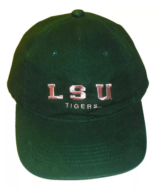 Lsu Tigers Womens Green Pink Logo Adjustable Strapback hat cap New Ncaa