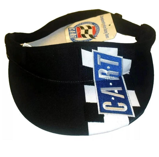 Cart Auto Racing Vintage 90s Mens Adult Visor Hat Nascar Racing Car New