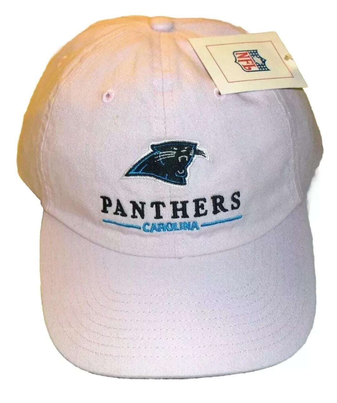 Carolina Panthers Womens Pink Adjustable Strapback hat New Nfl