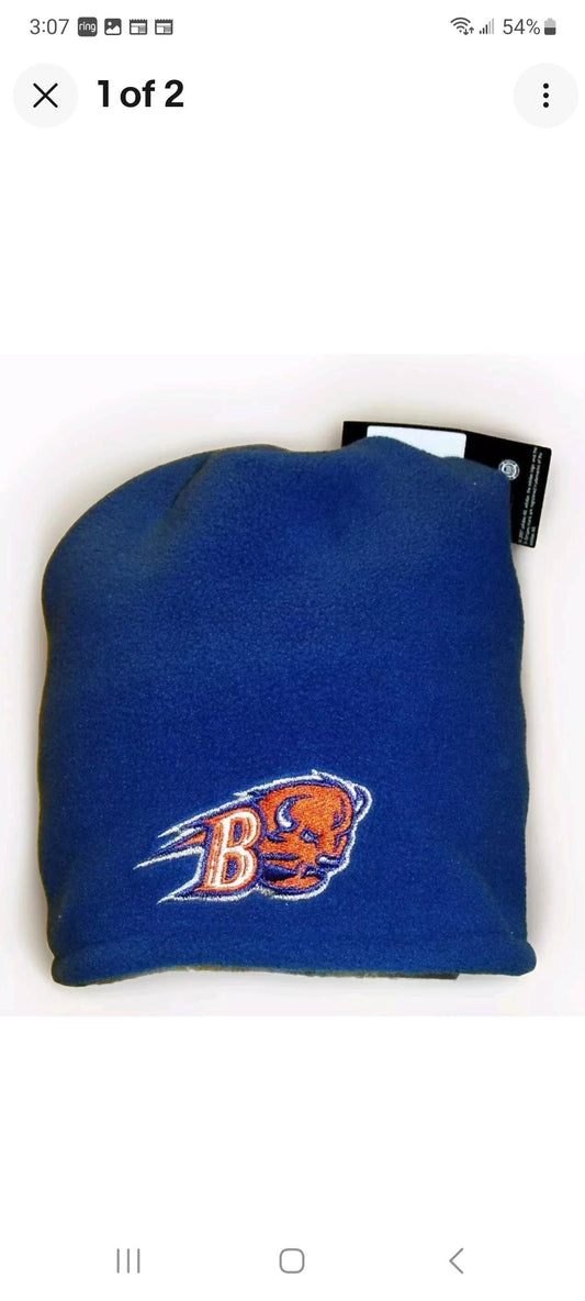 Bucknell Bison University Mens Adult Blue Winter Hat Cap Beanie New Ncaa