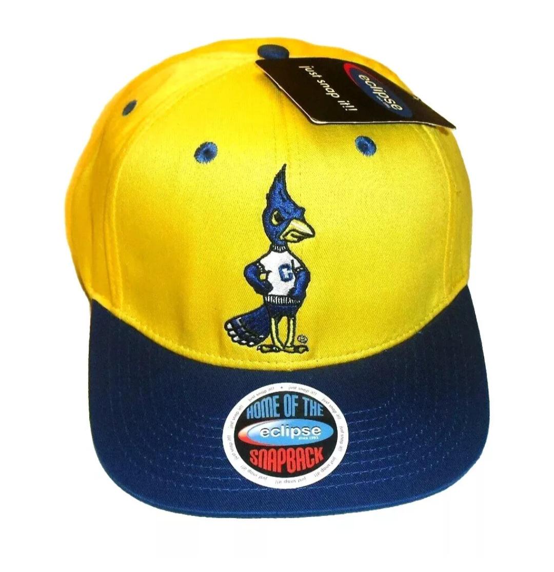 Creighton Blue Jays University Yellow Mens Eclipse Snapback hat cap New Ncaa