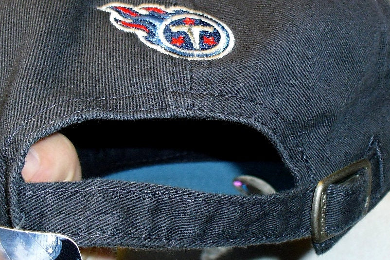 Tennessee Titans Script Logo Reebok Adjustable Strapback hat NFL New