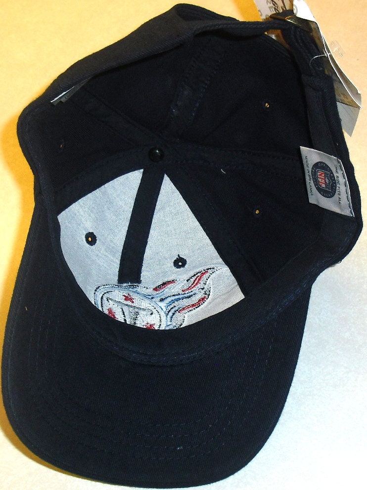 Tennessee Titans Vintage 90s Logo Athletic Adult Adjustable Strapback hat New