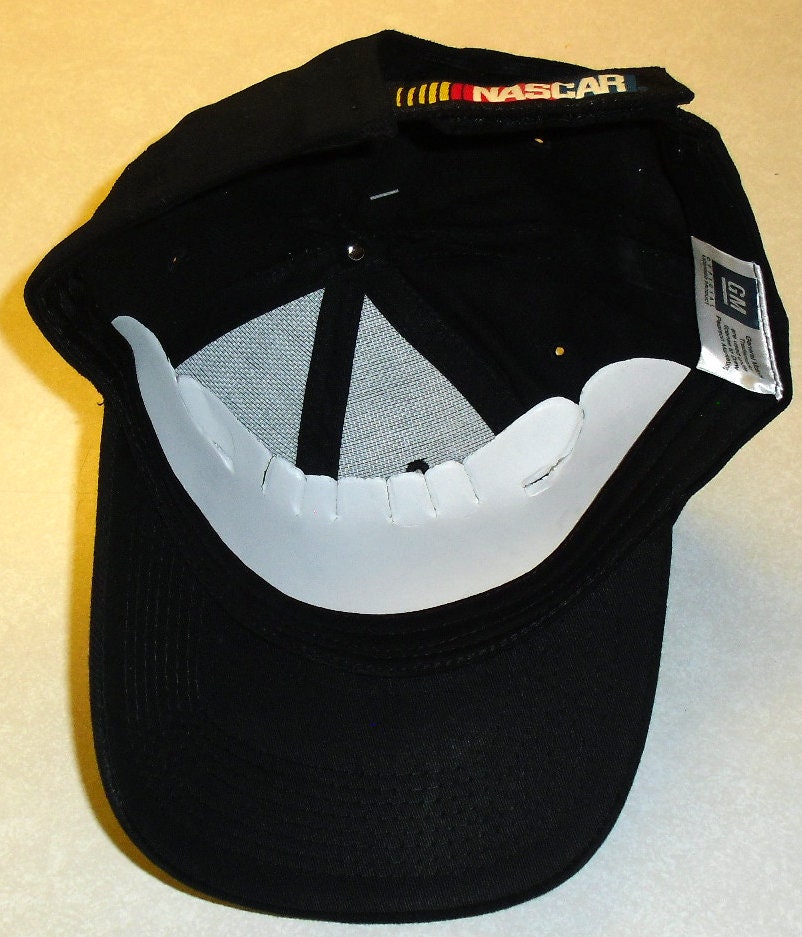 Pontiac GM Motorsports Mens Black Adjustable Strapback hat Cap Racing Nascar New