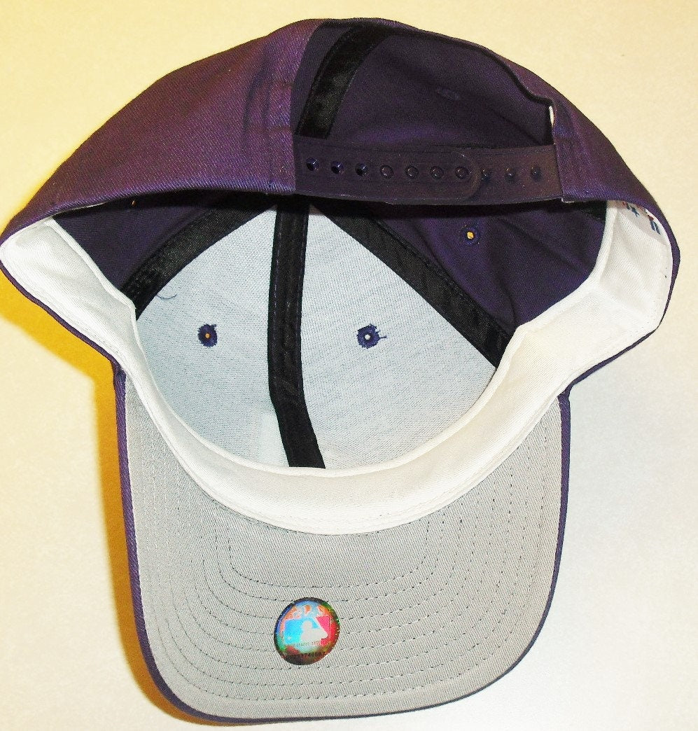 Arizona Diamondbacks 90s Vintage New Era Purple curved bill snapback hat New Mlb