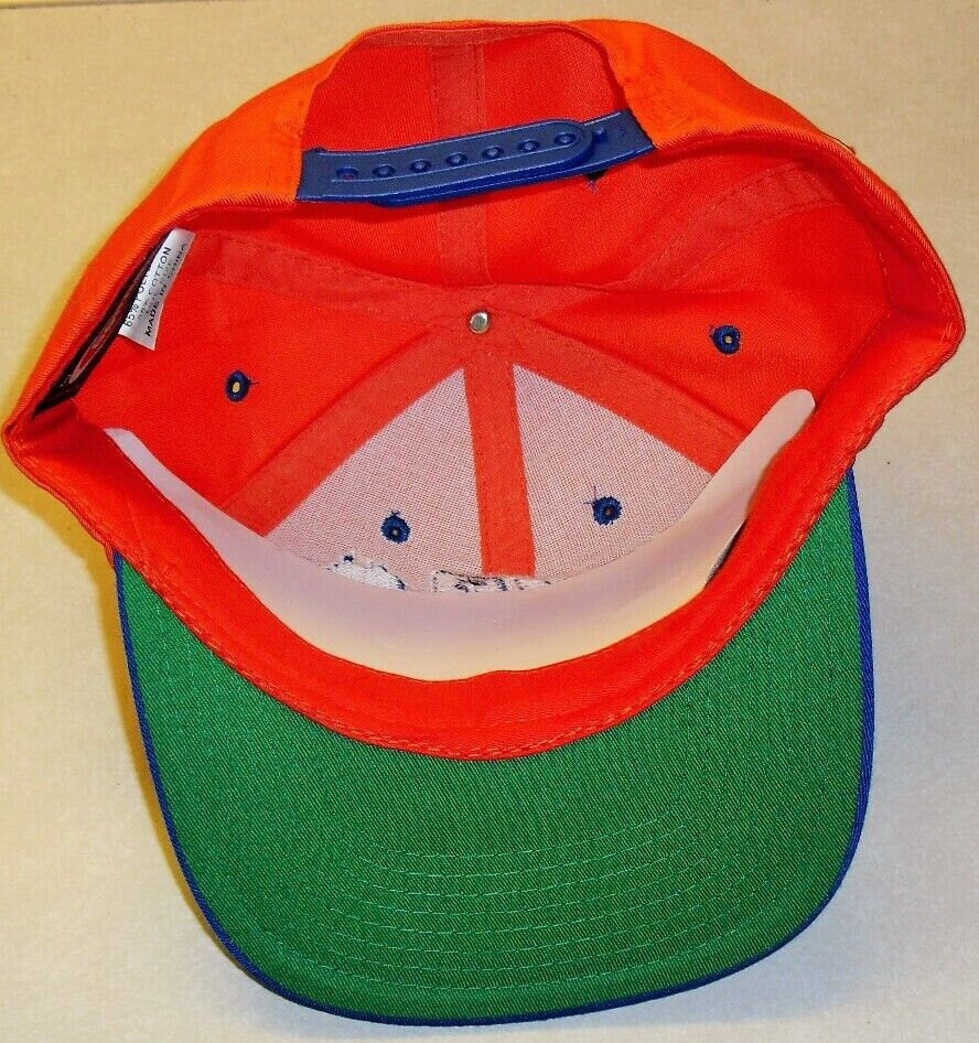 Sydney Australia Mens Snapback hat Blue Orange Down Under New