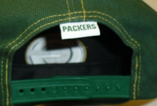 Green Bay Packers vintage 90s snapback hat Brett Favre years Nfl New