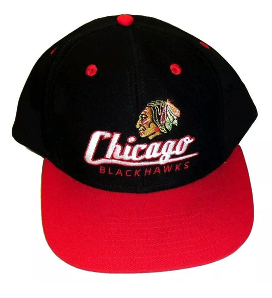 Chicago Blackhawks Mens Vintage Hockey Snapback hat New Nhl Green Underbill