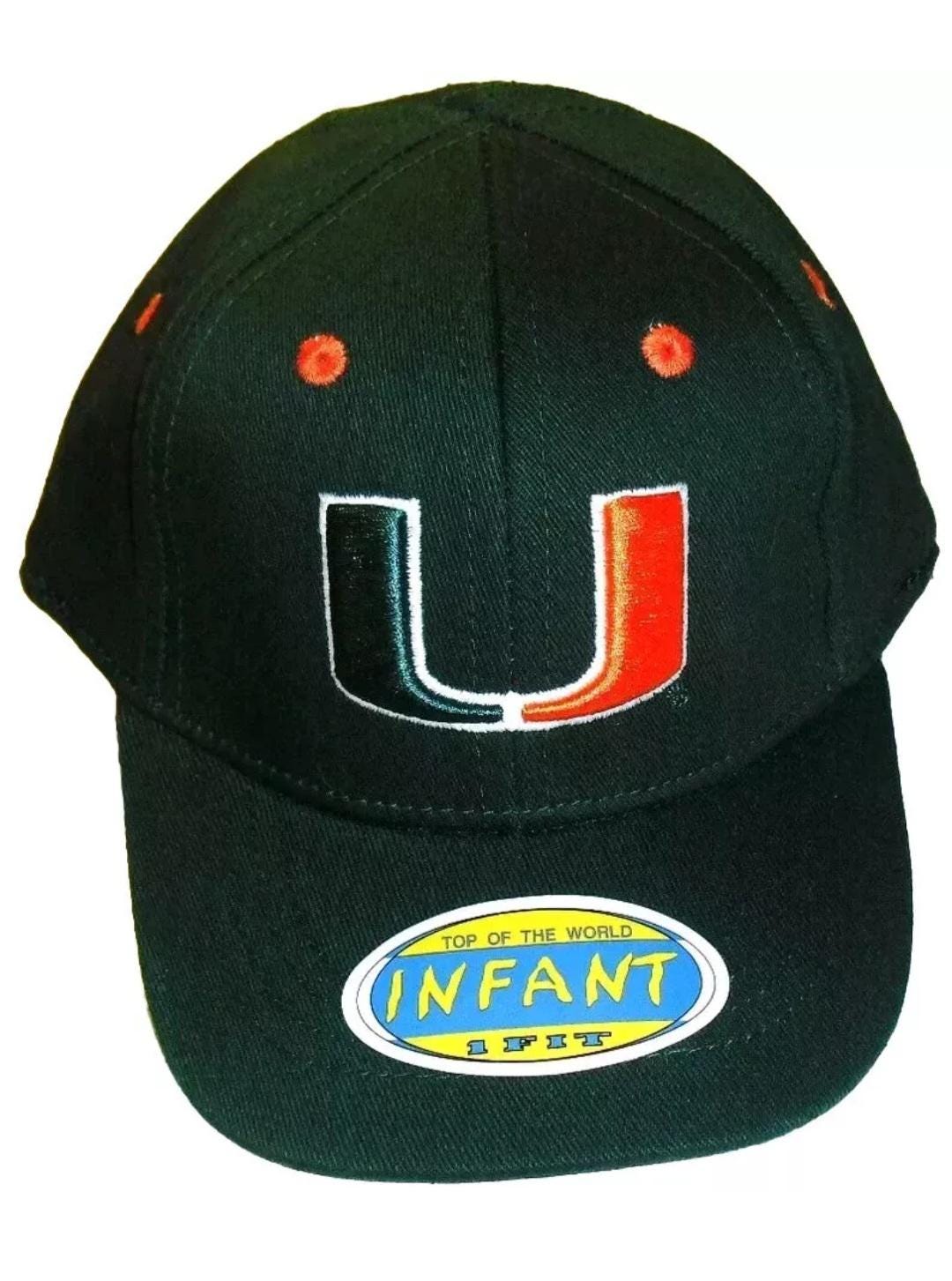 Miami Hurricanes Lil Cane Infant Baby hat Brand New Ncaa The U