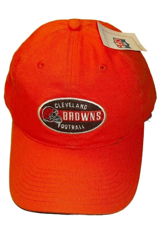 Cleveland Browns All Orange Adjustable Strapback hat New Nfl Dad Hat style