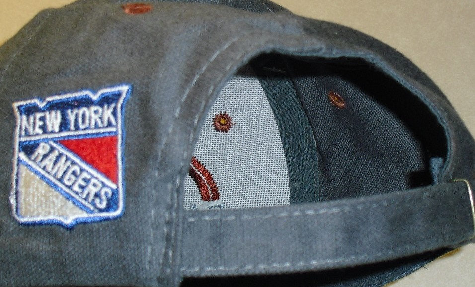 New York Rangers Vintage 90s Adjustable Strapback hat New NHL Hockey