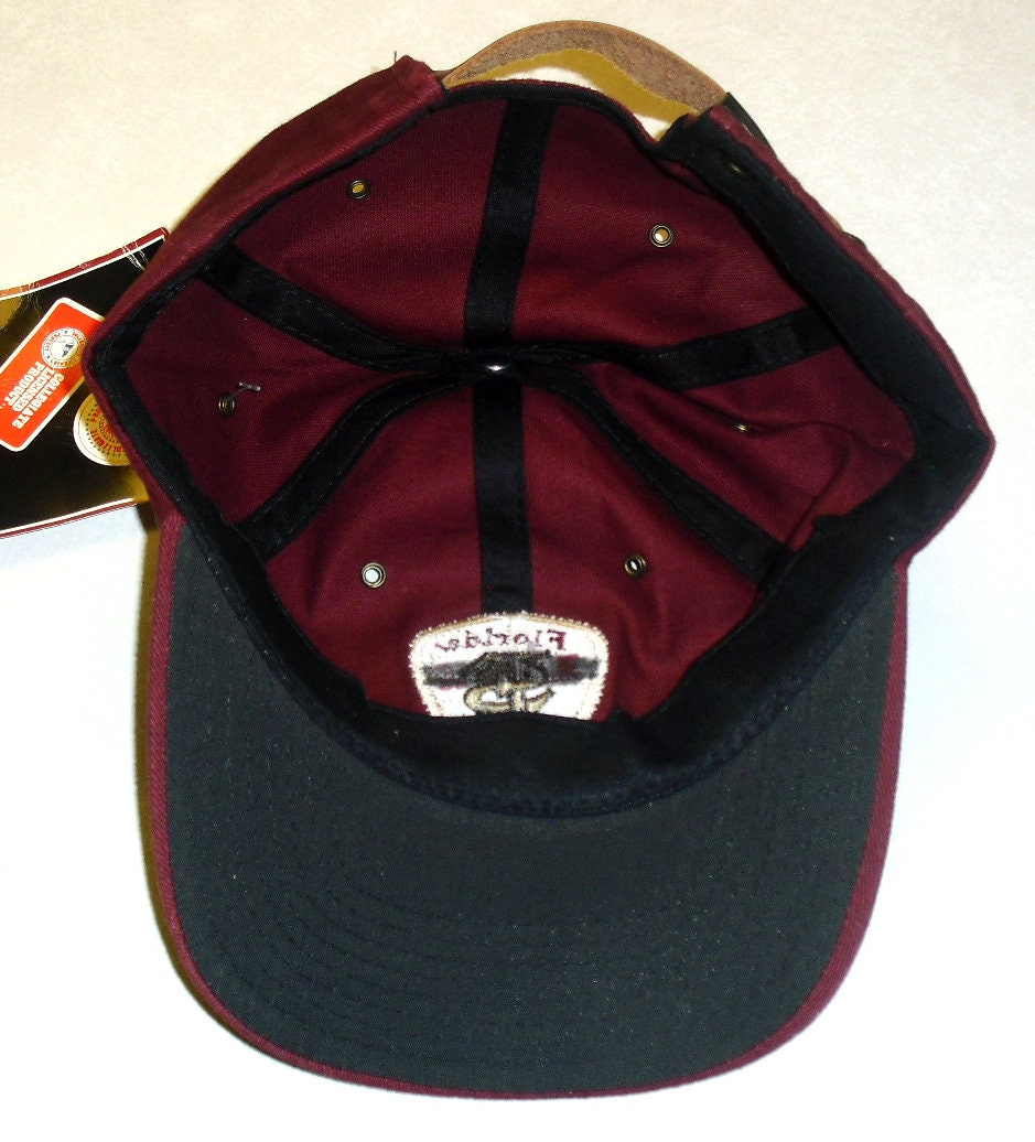 Florida State Seminoles Zephyr Mens Leather Strap Strapback hat cap Dad hat New