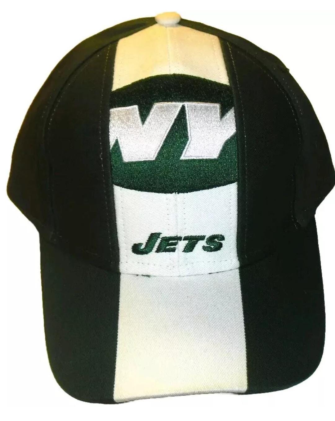 New York Jets 90s Vintage Adult Adjustable Strapback hat New Nfl White Green