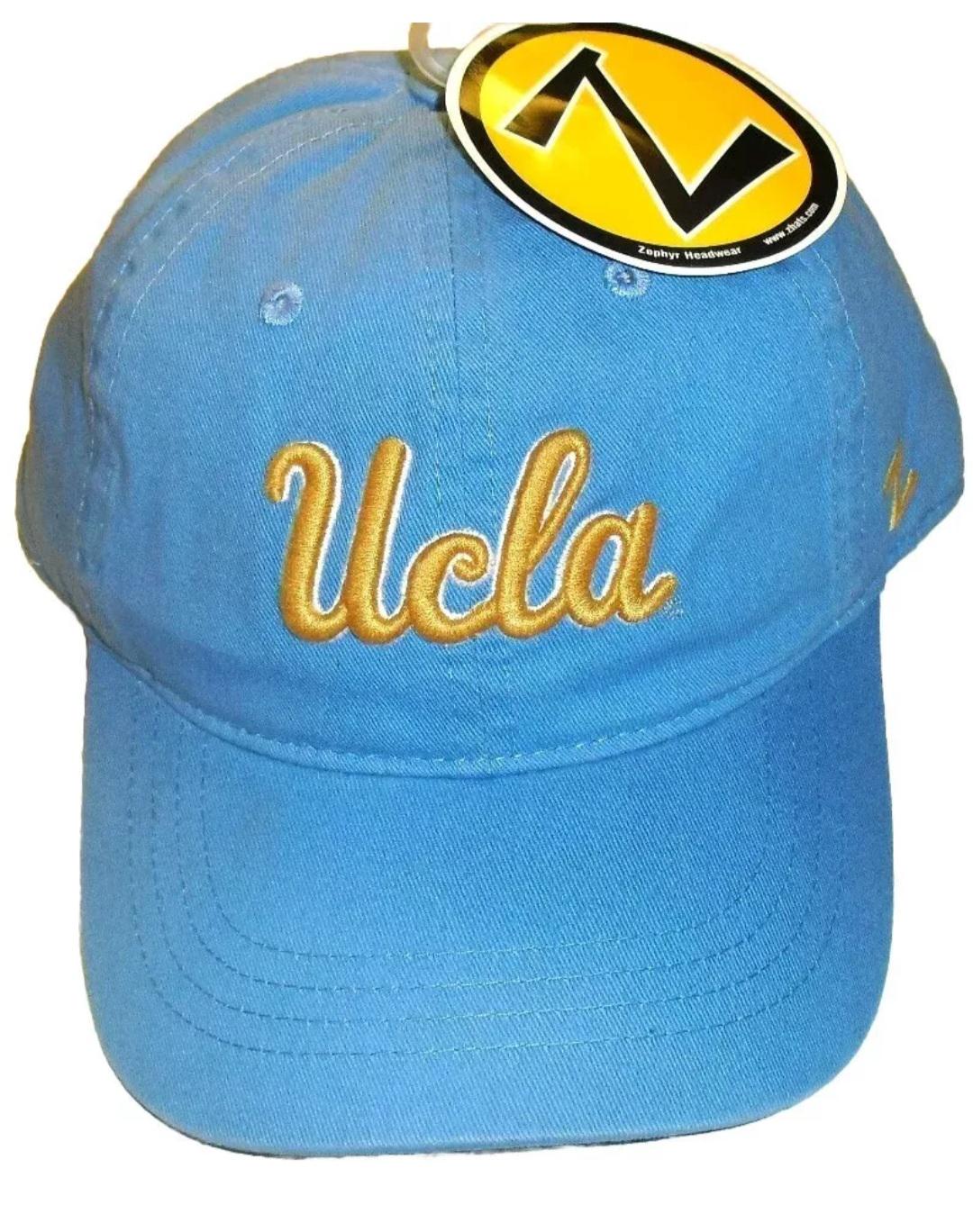 Ucla Bruins Mens Zephyr Stretch Fit hat sz. Small New Fits Head Size 7-7 1/4