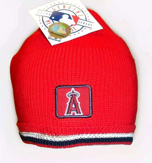 Los Angeles California Angels Mens Red Beanie Winter hat cap Mlb New tags