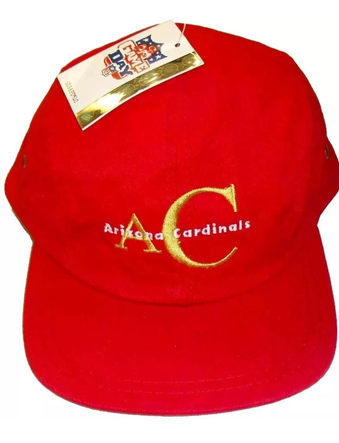 Arizona Cardinals 5 Five Panels vintage 90s adjustable strapback hat Nfl New