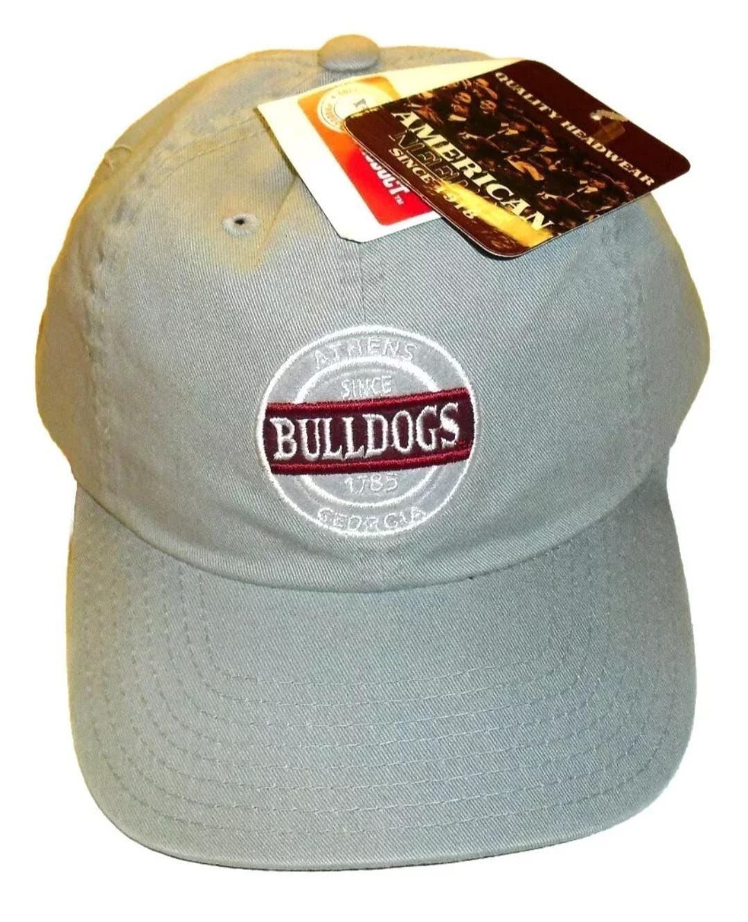 Georgia Bulldogs Since 1785 Logo Mens Adjustable Strapback hat cap New Dad Hat