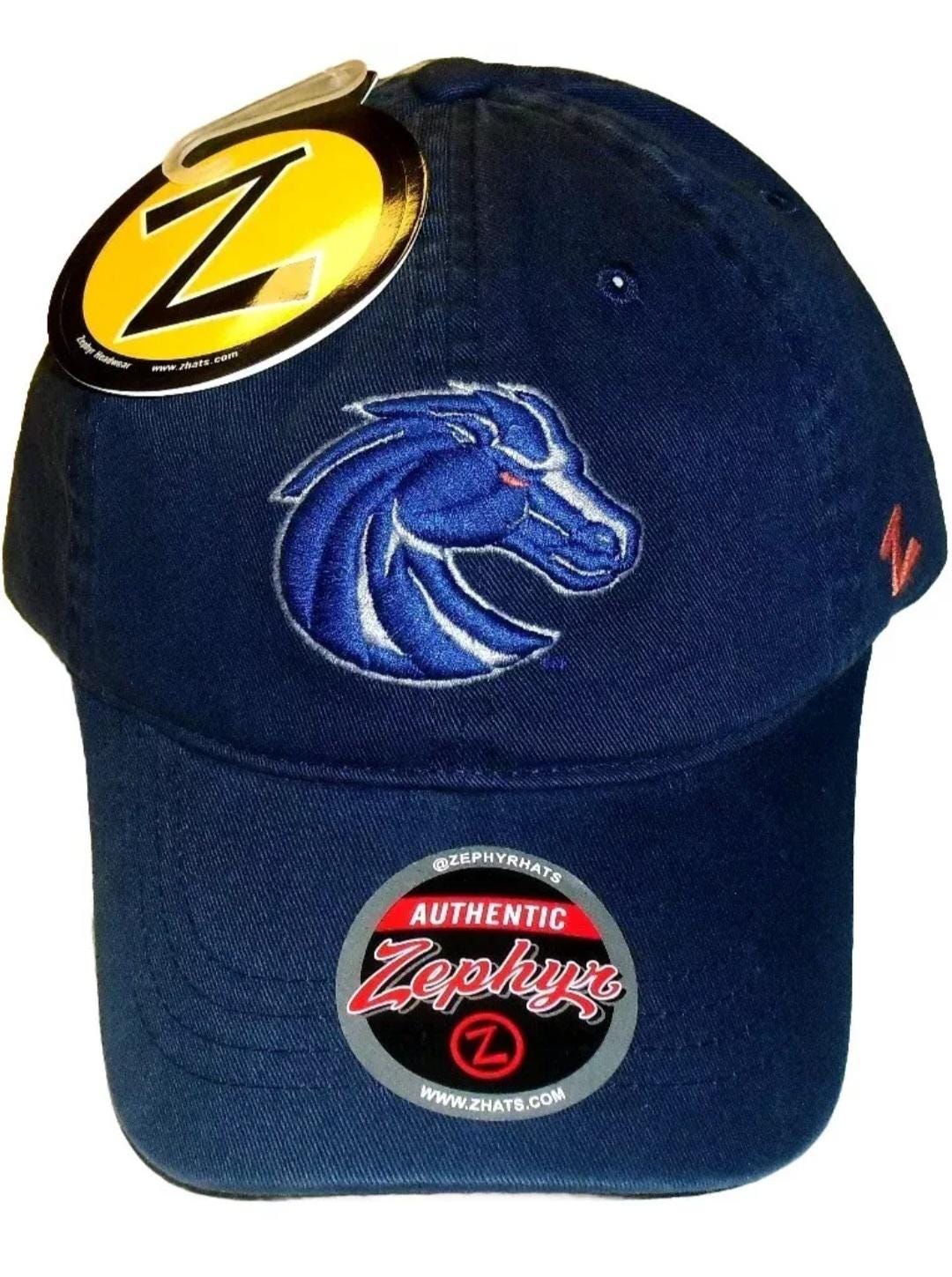 Boise State Broncos Zephyr adjustable Strapback hat Dad hat style New Ncaa